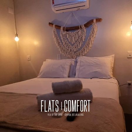 Novidade Flats Comfort Na Vila De Sao Jorge - Chapada Dos Veadeiros Hotel Ngoại thất bức ảnh