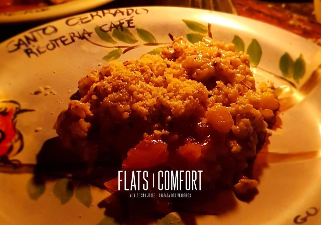 Novidade Flats Comfort Na Vila De Sao Jorge - Chapada Dos Veadeiros Hotel Ngoại thất bức ảnh